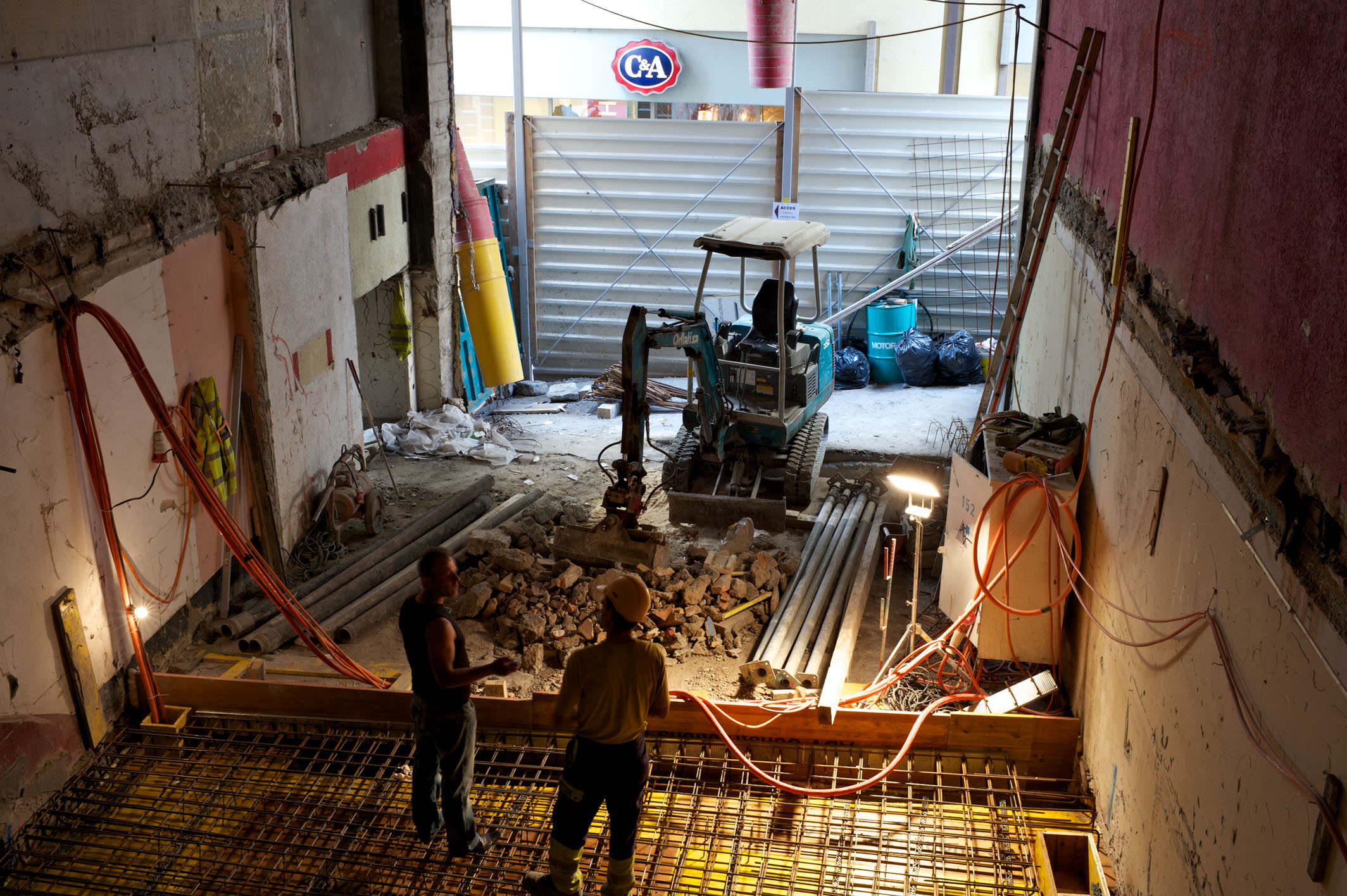 E10303  |  MplusV  |  Chantier Rue St. Francois, Lausanne